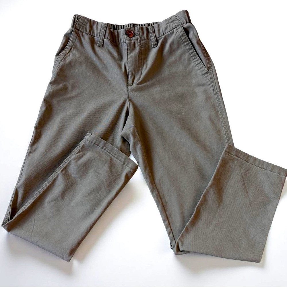 Old Navy XS Green High Rise Chino Trousers Petite Fit